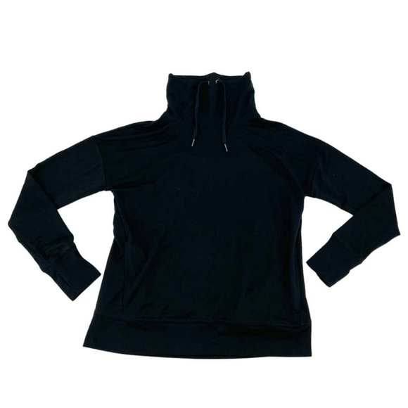 Danskin | Women's Funnel Neck Pullover Top | Black | Size Small - Picture 1 of 2